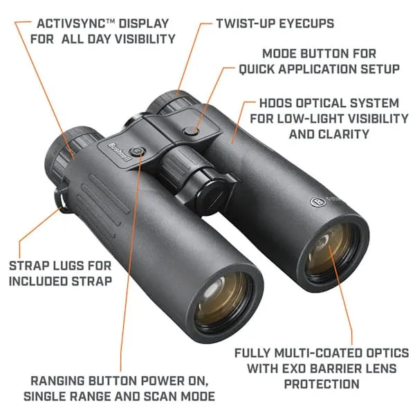 Bushnell Fusion X 10x42 Binocular Rangefinders