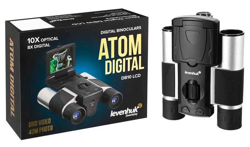 Prismáticos Levenhuk Atom Digital DB10 LCD