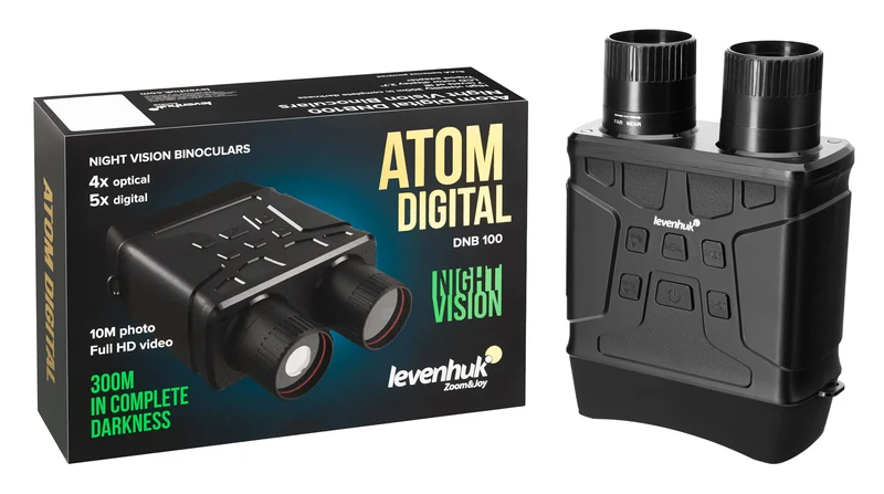 Prismáticos de visión nocturna Levenhuk Atom Digital DNB100