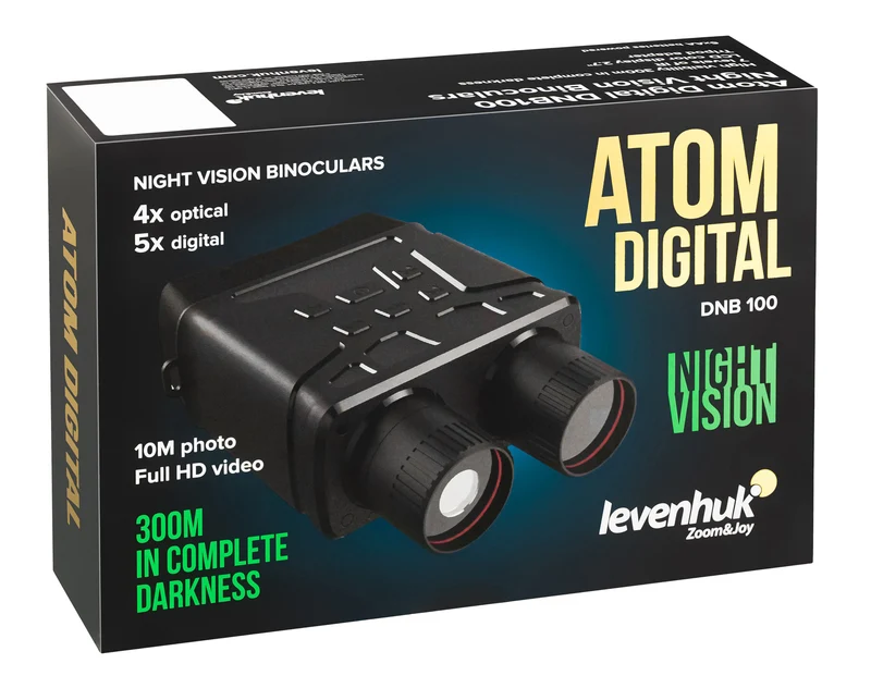 Prismáticos de visión nocturna Levenhuk Atom Digital DNB100