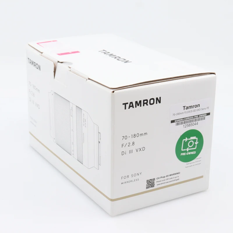 Tamron 70-180mm F/2.8 Di III VXD Sony FE occasion