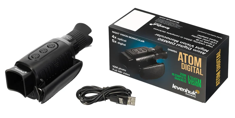 Monocular de visión nocturna Levenhuk Atom Digital DNM50