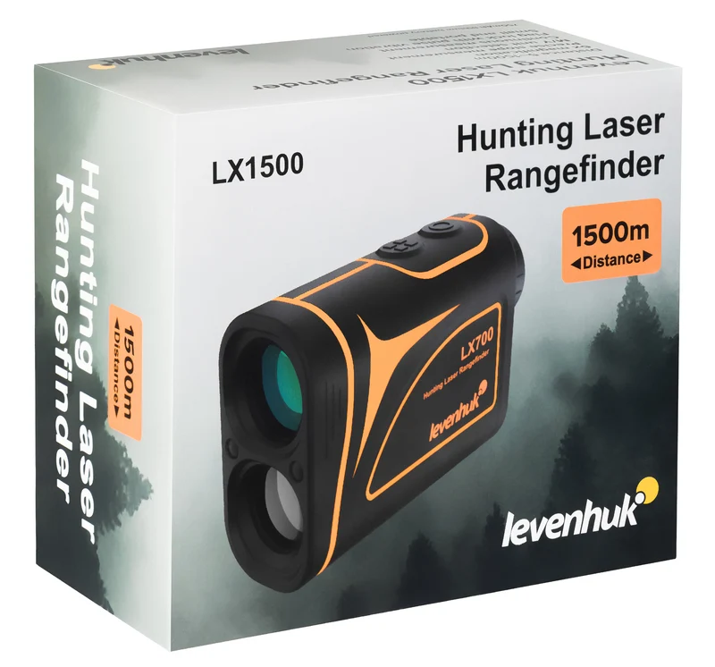 Telémetro láser de caza Levenhuk LX1500