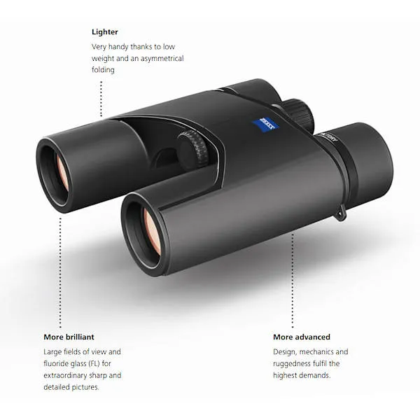 Zeiss Victory Pocket 8x25 Binoculars