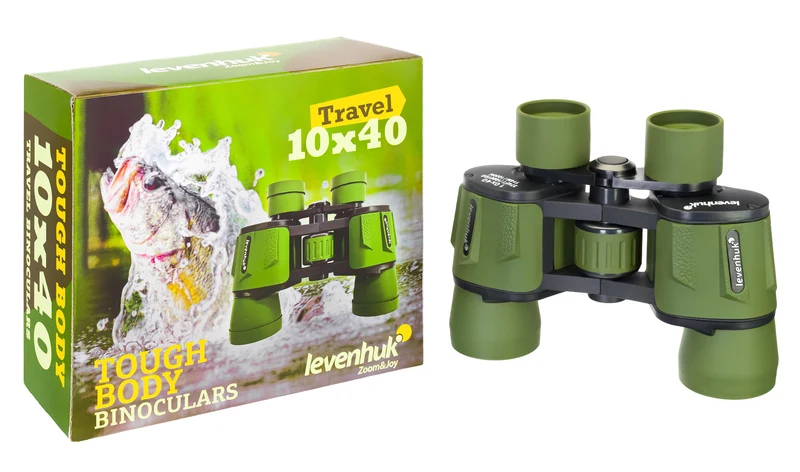 Prismáticos Levenhuk Travel 10x40