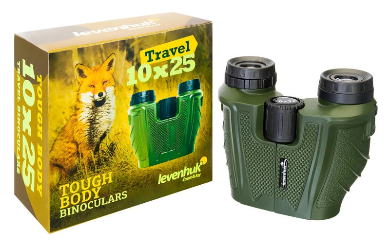 Prismáticos Levenhuk Travel 10x25