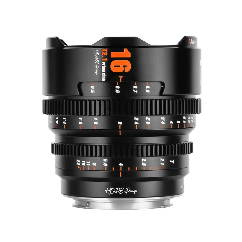 7artisans 16mm T2.1 Fuji (FX-mount) noir