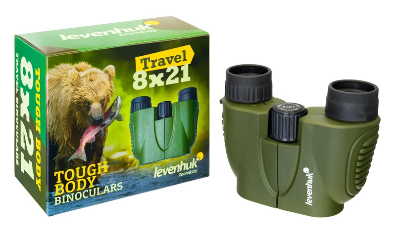 Prismáticos Levenhuk Travel 8x21