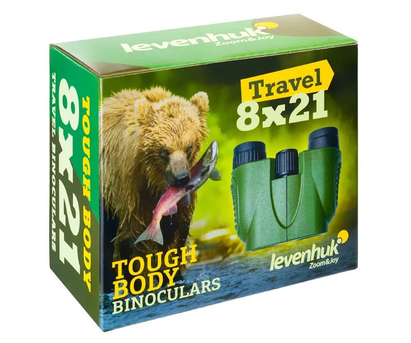 Prismáticos Levenhuk Travel 8x21