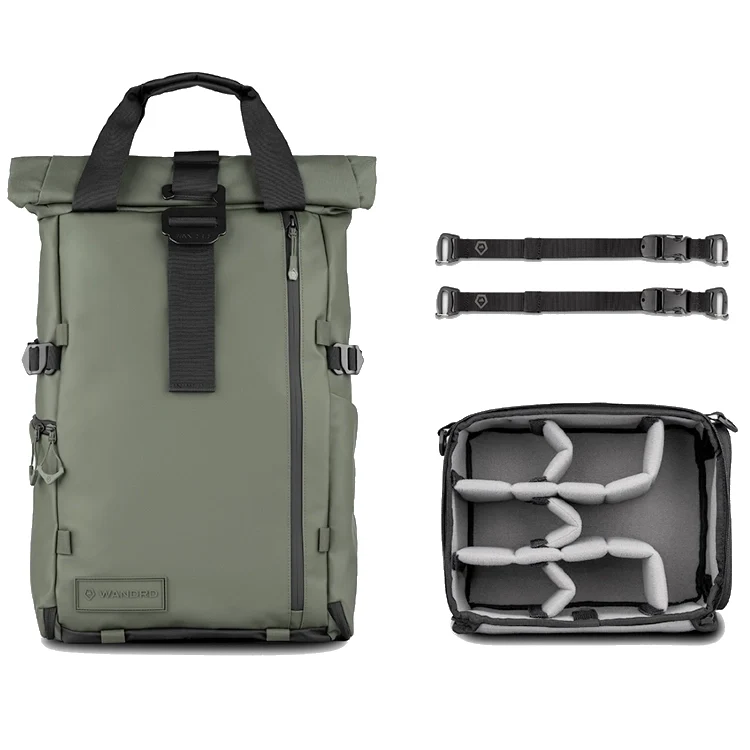 WANDRD PRVKE Photo Bundle Sac à Dos V4 - Wasatch Vert - 31L