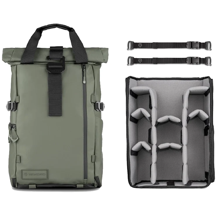 WANDRD PRVKE Photo Bundle Sac à Dos V4 - Wasatch Vert - 31L