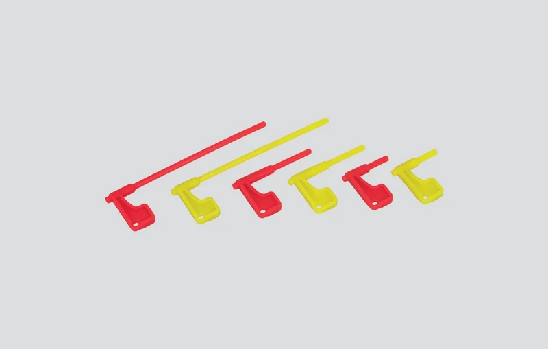 DLG Tactical Chamber Safety Flag, Rot