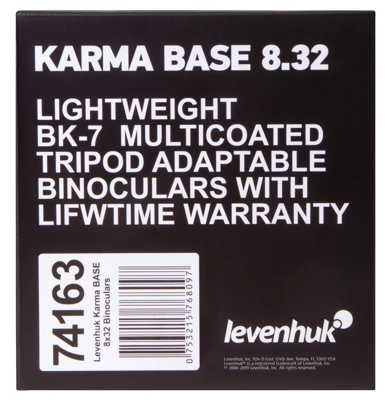 Prismáticos Levenhuk Karma BASE 8x32