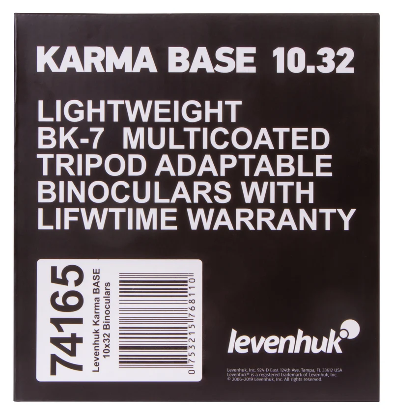 Prismáticos Levenhuk Karma BASE 10x32