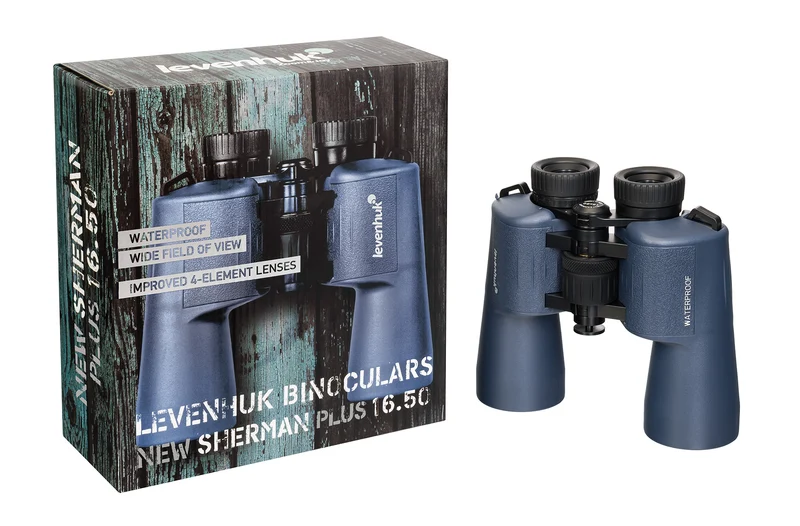 Prismáticos Levenhuk New Sherman PLUS 16x50