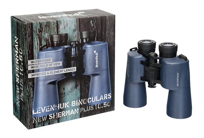 Prismáticos Levenhuk New Sherman PLUS 10x50