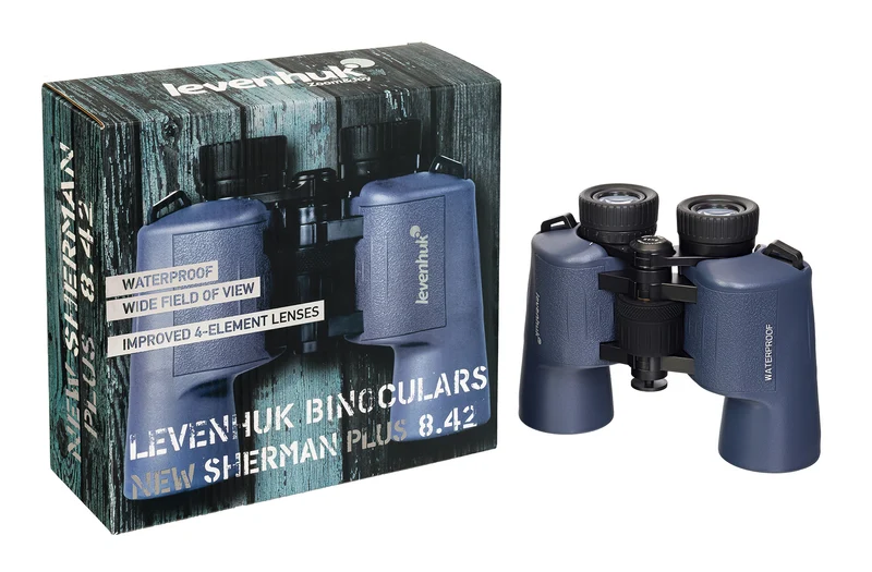 Prismáticos Levenhuk New Sherman PLUS 8x42