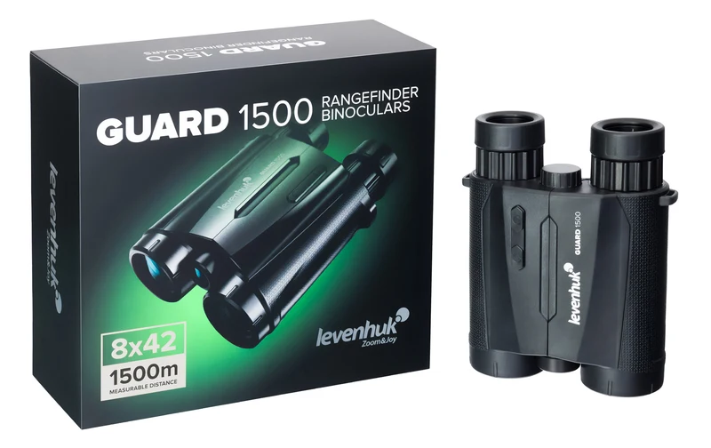 Prismáticos con telémetro Levenhuk Guard 1500