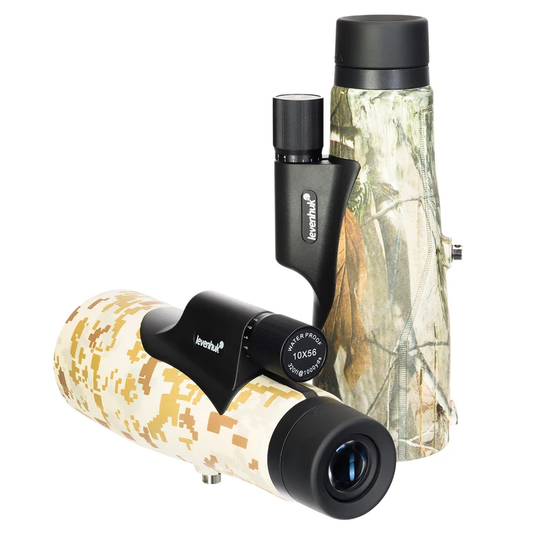 Monocular Levenhuk Camo 10x56 con retícula