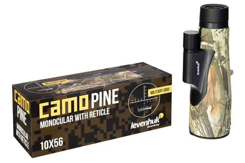 Monocular Levenhuk Camo 10x56 con retícula