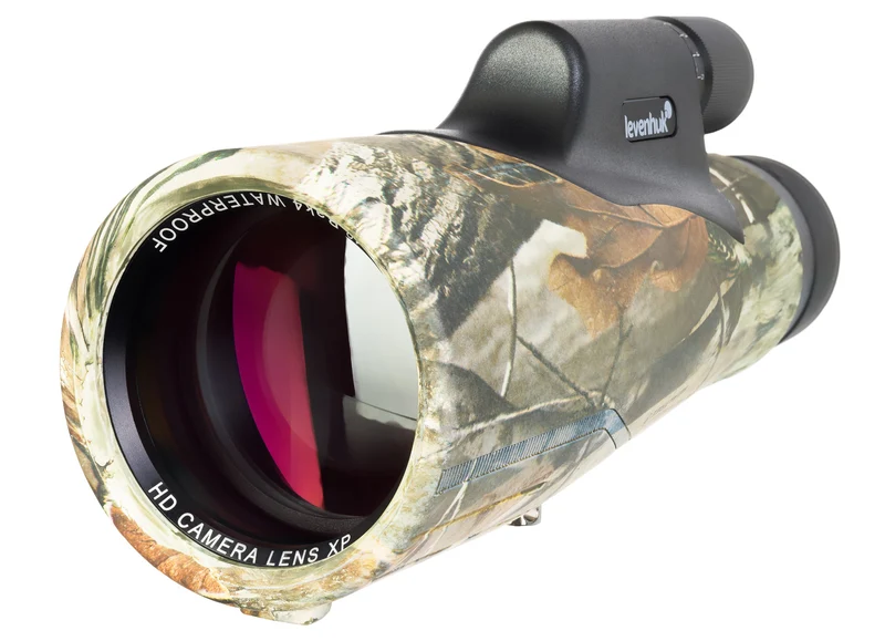 Monocular Levenhuk Camo 10x56 con retícula