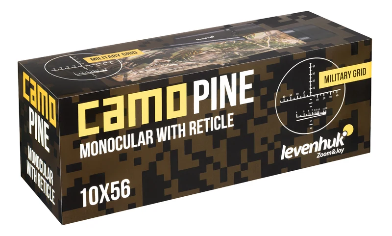 Monocular Levenhuk Camo 10x56 con retícula
