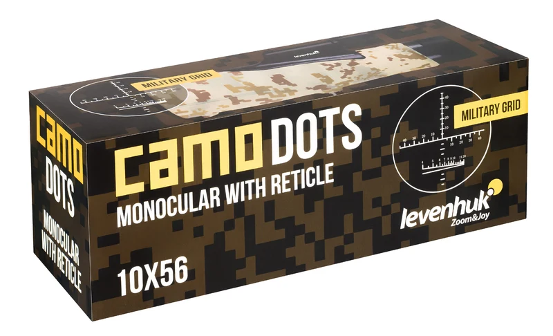 Monocular Levenhuk Camo 10x56 con retícula
