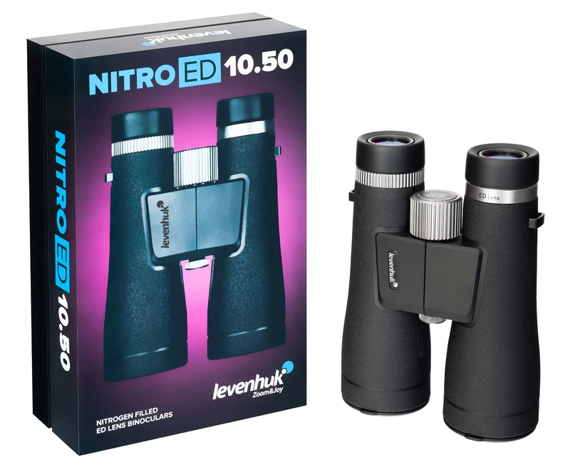 Prismáticos Levenhuk Nitro ED 10x50