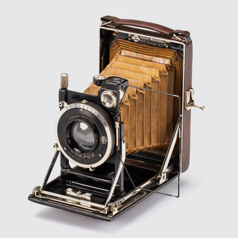 Patent Etui 6.5x9cm Brown