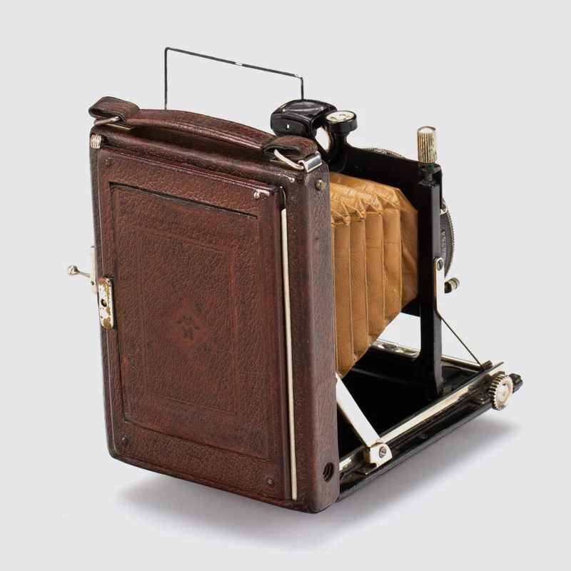 Patent Etui 6.5x9cm Brown