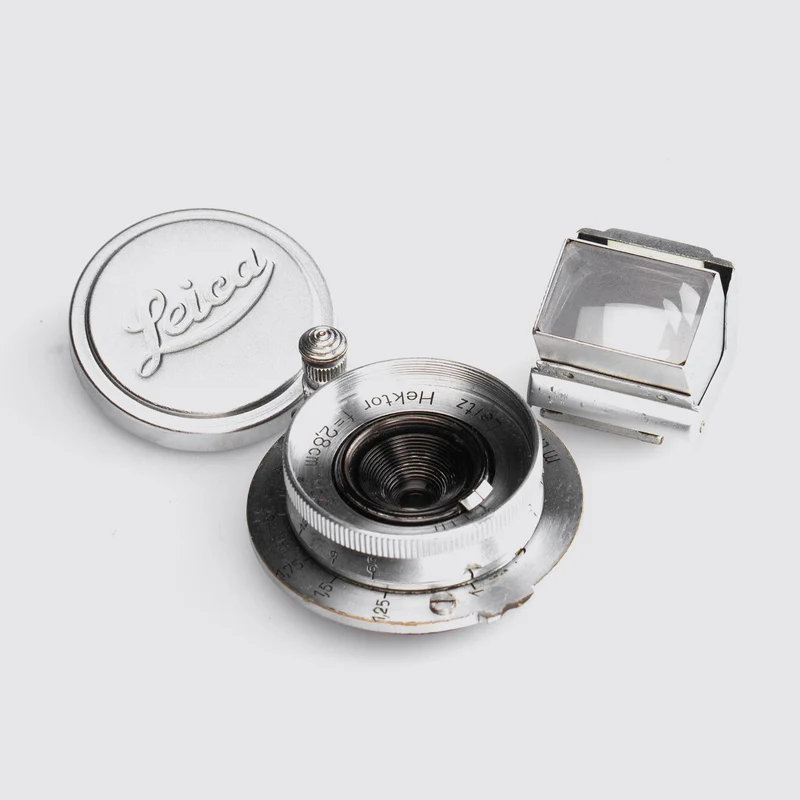 Hektor 6.3/2.8cm chrome + Finder