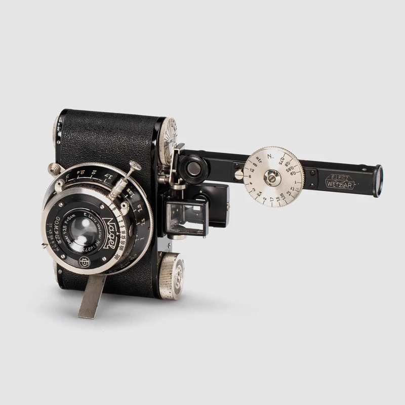 Nagel Pupille mit Leitz Elmar