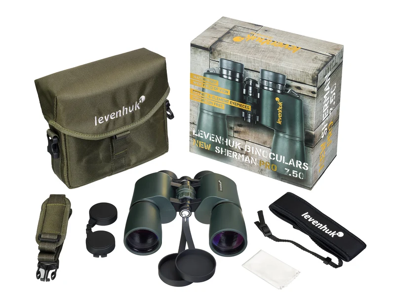 Prismáticos Levenhuk New Sherman PRO 7x50