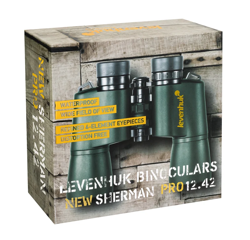 Prismáticos Levenhuk New Sherman PRO 12x42