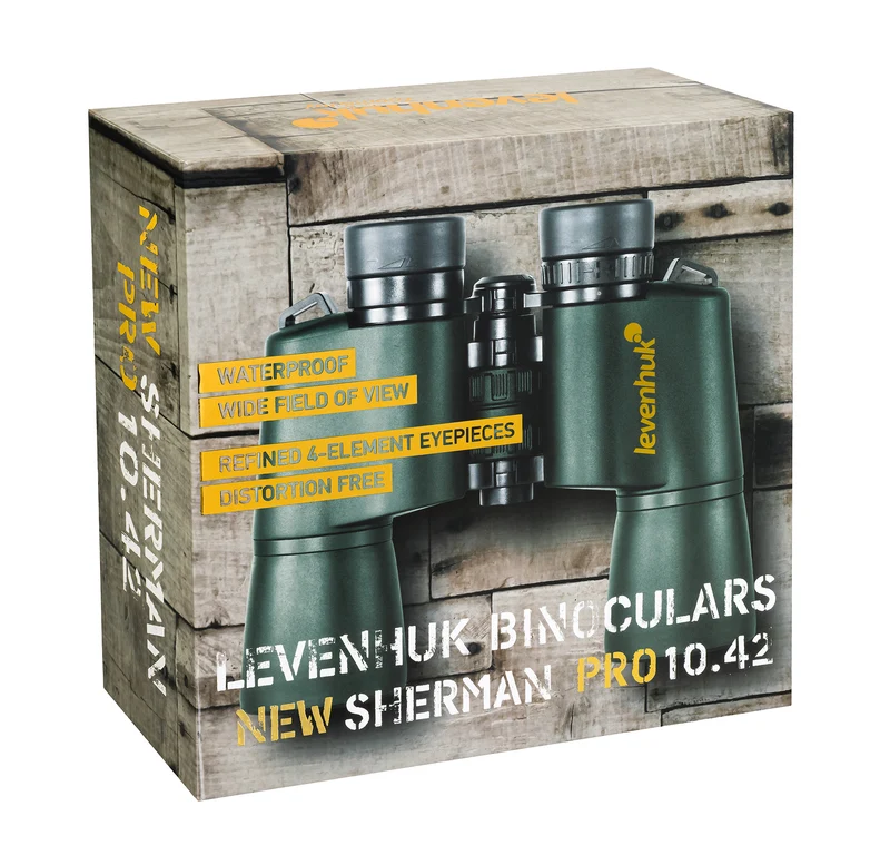 Prismáticos Levenhuk New Sherman PRO 10x42