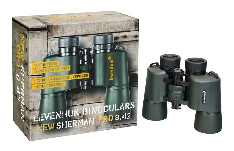Prismáticos Levenhuk New Sherman PRO 8x42