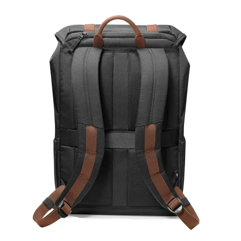 Tomtoc VintPack-TA1 22L Sac à dos pour ordinateur portable, noir