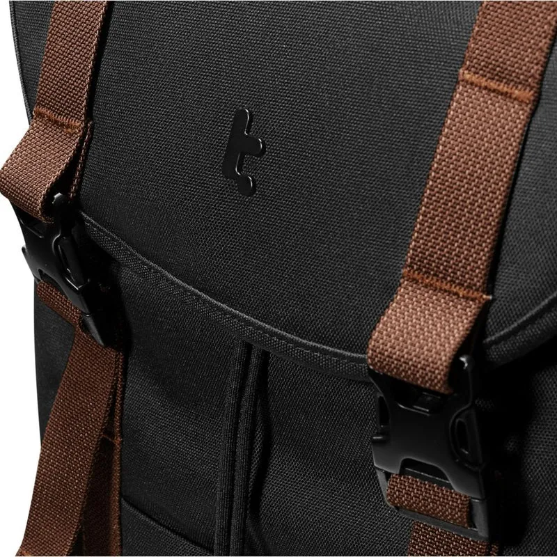 Tomtoc VintPack-TA1 22L Sac à dos pour ordinateur portable, noir