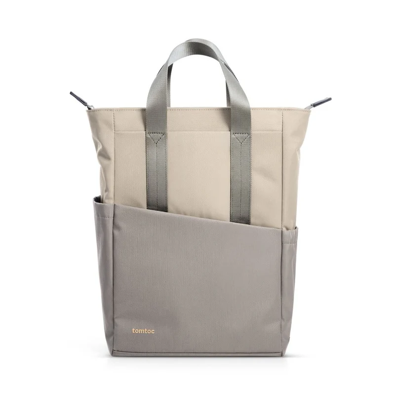 Tomtoc Slash-T63 Sac à Dos pour Ordinateur Portable, Moon Gris