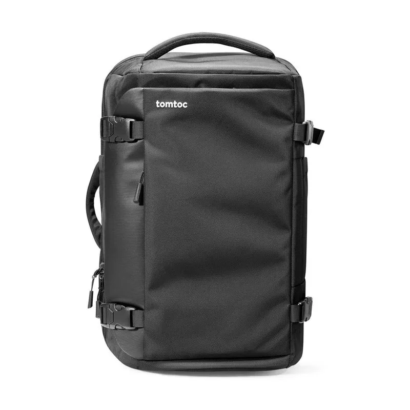 Tomtoc Navigator-T66 Sac à dos de voyage pour ordinateur portable, noir