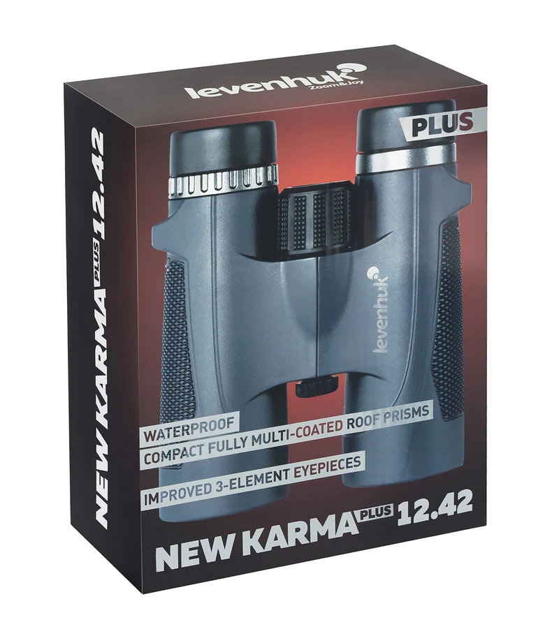 Prismáticos Levenhuk New Karma PLUS 12x42