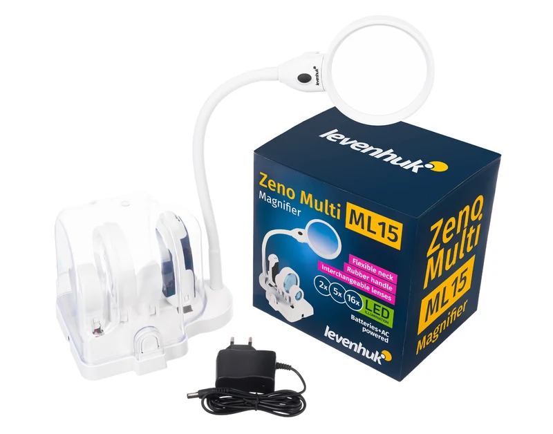 Lupa Levenhuk Zeno Multi ML15 Blanco