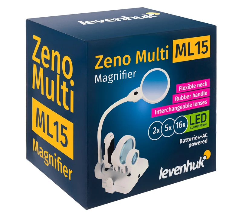 Lupa Levenhuk Zeno Multi ML15 Blanco