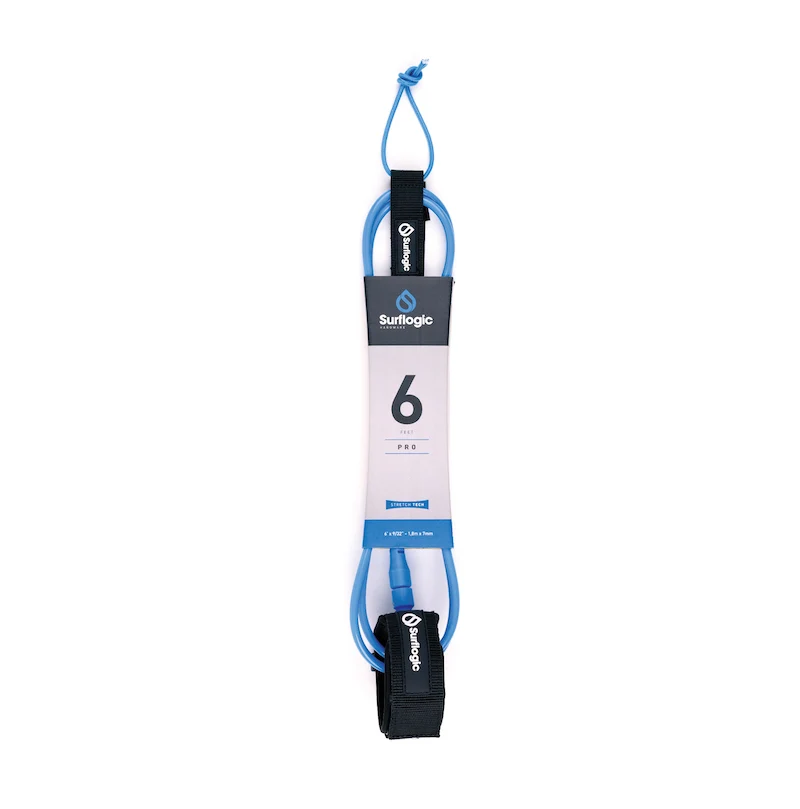 Surf Logic Leash Pro 6 / Cyan