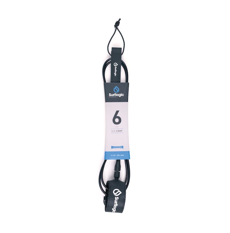 Surf Logic Leash Aircomb 6 / Black