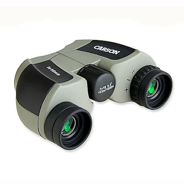 Carson Optical MiniScout 7x18 Ultra-Compact Binoculars
