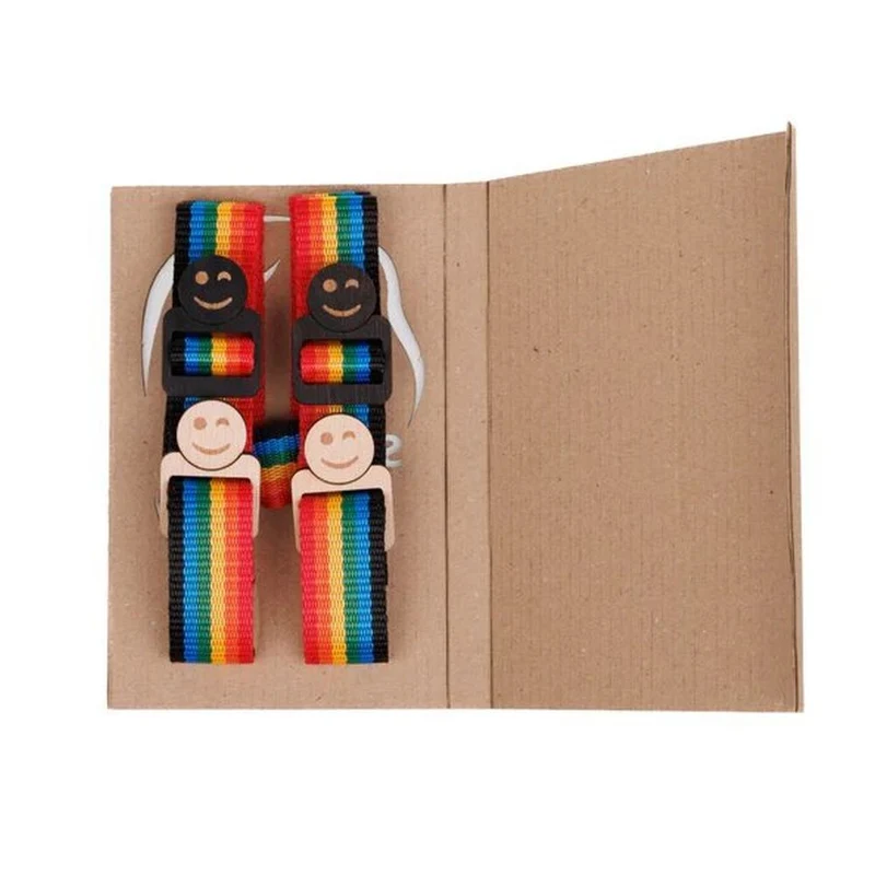 JollyLook Sangle de cou arc-en-ciel