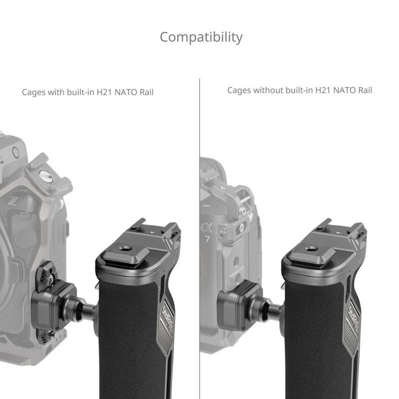 SmallRig HawkLock H21 Kit de poignée latérale rotative à dégagement rapide 4485