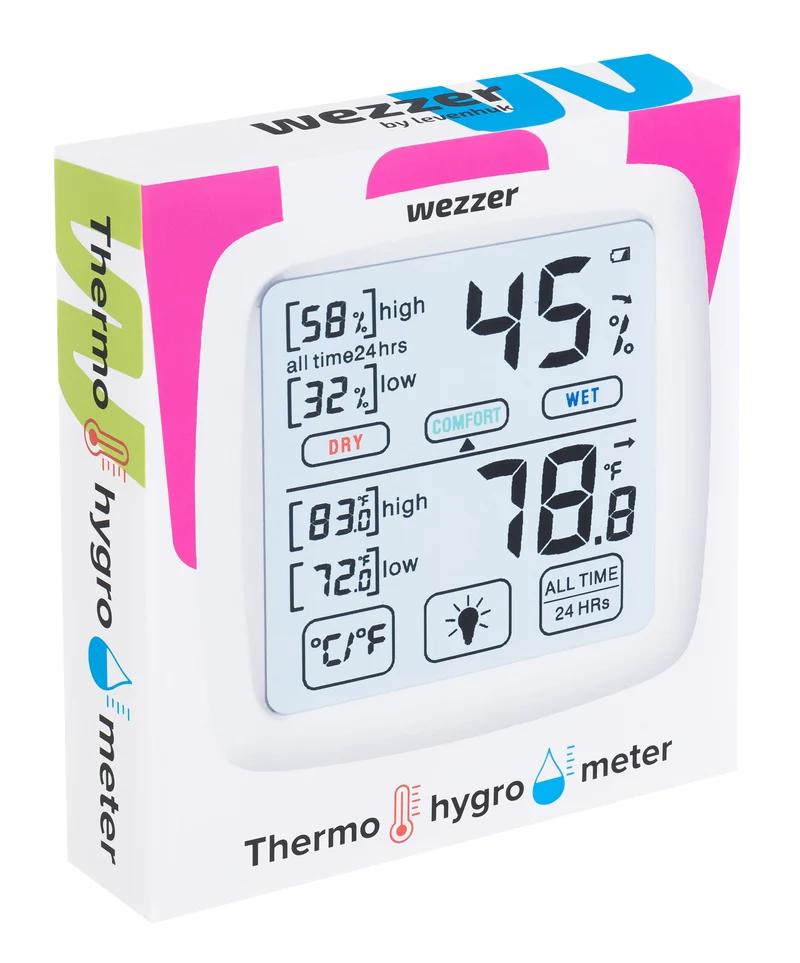Termohigrómetro Levenhuk Wezzer Teo TH30