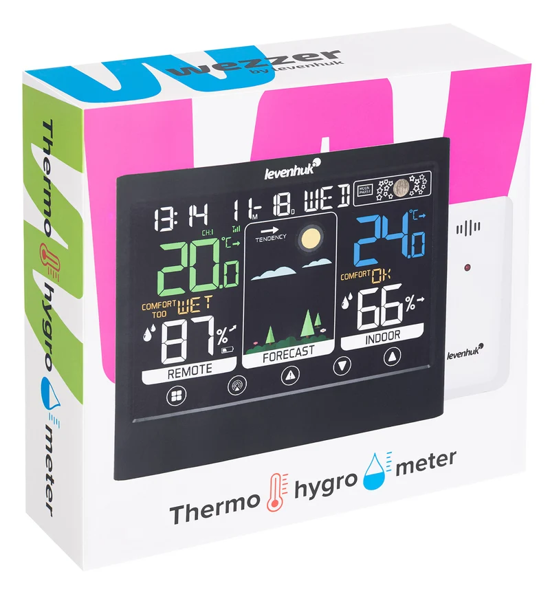 Termohigrómetro Levenhuk Wezzer Teo TH50